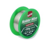 Bleifreier Lötdraht 0,6mm für Elektronik-Reparaturen, Lötzinn mit Flussmittel und Kolophoniumkern Sn99.3 Cu0,7