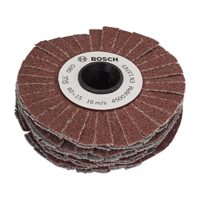 Bosch 15 mm flexible Schleifwalze Körnung 80 - Leistungsstarkes Werkzeug für Heimwerker und Handwerker, flexibel und leicht zu handhaben.