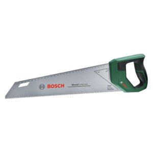 Bosch Handsäge 400mm - Fuchsschwanz Sägeblatt für schnelle Schnitte in Holz mit Induktionsgehärteten Zähnen und Metrischer Skala