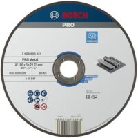 Bosch Metal Trennscheibe für großen Winkelschleifer mit 22,23 mm Bohrung, lange Lebensdauer und effiziente Metallbearbeitung