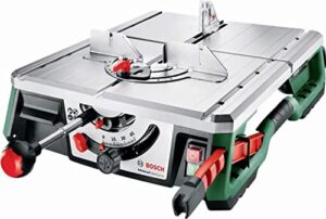 Bosch Tischsäge AdvancedTableCut 52, 550 Watt, NanoBlade Wood Basic 65, 8,5 kg, im Karton, Heimwerker Werkzeug, Parkett, Laminat, Materialien