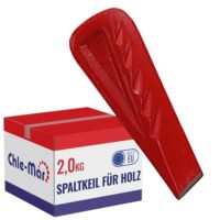 Chle-Mar Spaltkeil für Holz | Drehspaltkeil aus gehärtetem Stahl | Effektiver und sicheres Holzspalten