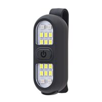 Clip-on-Lauflicht, wiederaufladbar, Sicherheitslicht, Nacht-Lauflicht für Läufer, freihändige Taschenlampe, tragbares LED-Arbeitslicht, Stroboskoplicht, Warnblinklicht, Jogger, Camping, Wandern