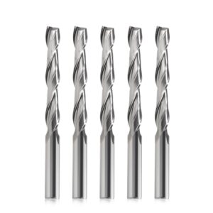 CNC-Schaftfräser mit 6mm Schaft und 6mm Schnittdurchmesser zum Schneiden von Holz, Upcut-Routing-Bit für CNC-Fräser und Holzbearbeitungsmaschinen
