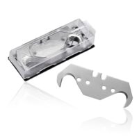 Delphin-Super-Hakenklingen, Cuttermesser-Klingen 19mm, 0,65mm stark, 10 Klingen im Spender