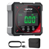 Digitaler Winkelmesser Neigungsmesser mit LCD Display und Magnetischem Level, für Holzarbeiten, Bau, Dekoration, DIY