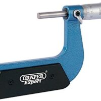 Draper 46605 Außenmikrometer mit Kalibrierung in Profi-Qualität, Größe 50-75 mm und emailliertem Rahmen
