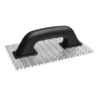 Edelputzkratzer Set aus 10 Stücken mit 130x250 mm Größe für Mineralputze und Edelputz, hochwertige Werkzeuge zum Strukturieren und Bearbeiten von Oberflächen