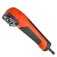 Elektrischer Eckbohrer zum Bohren in Holz und Metall, präzise 90-Grad-Bohrtechnik, ergonomischer Griff, ideal für Projekte zu Hause oder im Handwerksbetrieb.