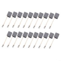 Ersatz-Kohlebürsten für Winkelschleifer der WU-Serie, 6 x 11 x 15 mm, 20 Stück, hochwertige Kohlebürsten für verschiedene Modelle wie WU900, WU829 und WU816