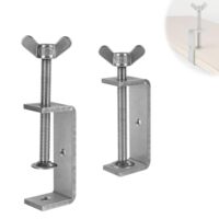 Edelstahl C Klemme mit Einstellungsmöglichkeit für Schrauben von 0 bis 80 mm, geeignet für Tischlerei und Holzarbeit