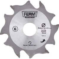 Ferm Scheibenfräser BJM1009, hochwertiges Werkzeug für Sägen und Bearbeiten von Holz und Metall