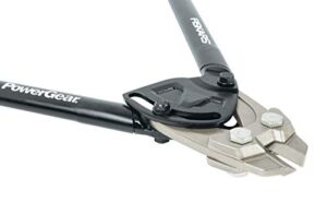 Bolzenschneider von Fiskars, 61 cm lang, mit PowerGear-Technologie und Stahl/Kunststoff Konstruktion, für weiche und harte Materialien geeignet