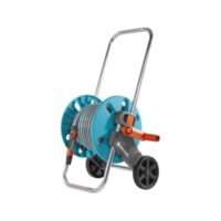 GARDENA Carro Aquaroll S Con 20 m de manguera Classic mit Lanza rociadora und Original System für Gartenbau und Hausbau