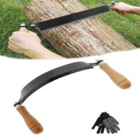 Geschmiedetes Zugmesser für Holzbearbeitung mit hoher Schärfe und Präzision. Ideal zum Schnitzen und Formen von Holz.