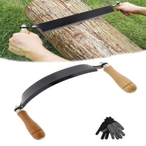 Geschmiedetes Zugmesser für Holzbearbeitung mit hoher Schärfe und Präzision. Ideal zum Schnitzen und Formen von Holz.