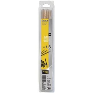 GYS WIG Schweißstäbe, Stahl, Länge 330 mm, Durchmesser 1,6 mm für Tig-Schweißen von Baustählen