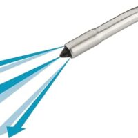 HAZET Ausblaspistole 9040P-3, Druckluft-Pistole mit ergonomischem Griff für schnelles Entfernen von Spänen oder Fremdkörpern, Betriebsdruck 6 bar