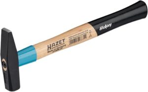 HAZET Schlosserhammer BluGuard 2140N-20, hochwertiger Hammer mit Qualitätsstahl und ergonomischem Stiel für höchste Sicherheit