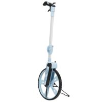 Hochwertiges Messrad für genaue Vermessung von Strecken und Gelände, großes Raddurchmesser 320mm, klapperbarer Streckenmesser