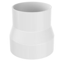HG Power Reduzierstück ABS Abluftschlauch Adapter für Rohrventilator, umfassendes Einpassen von 110mm auf 100mm