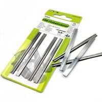 4 Stück HM Wendemesser/Hobelmesser für Black&Decker Geräte DN 750, SR 600 K, BD 75 und KW 750