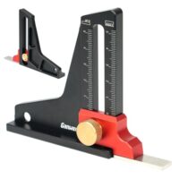 Höhenmesser für Holzbearbeitung, Höhenmessgerät aus Aluminiumlegierung für Zuhause und Heimwerken