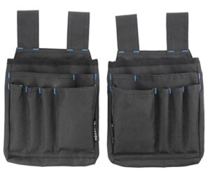 HöGERT Gürteltaschen für Werkzeuggürtel ELTA 2 Stück, praktische Taschen für den Werkzeuggürtel, ideal für Handwerker und Hobbyschrauber