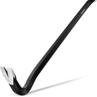 INNONEXXT Premium Nageleisen 600 x 18 mm, Brecheisen aus Spezialstahl für Nägel entfernen, Paletten zerlegen und Abbrucharbeiten
