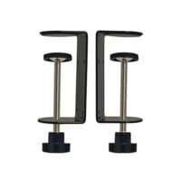 Jhanw 7,6 cm C-Klemme mit vier kleinen Löchern auf der Rückseite, verstellbare Schreibtisch-C-Klemmen für Bereich 0,9 cm ~ 8,6 cm, vielseitige Klemme für Bremse, Teilemontage, Befestigung
