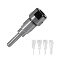 KATSU Fräser Spannzangen Verlängerungsstange Adapter 8mm auf 12mm für CNC-Drehmaschinen Fräswerkzeug Carving Trimming Graviermaschine