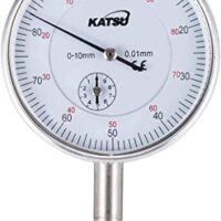 Hochpräzise Messuhr für Maschinisten, Metrische Messuhr mit hoher Genauigkeit von 0,01 mm für mechanische und industrielle Prozesse