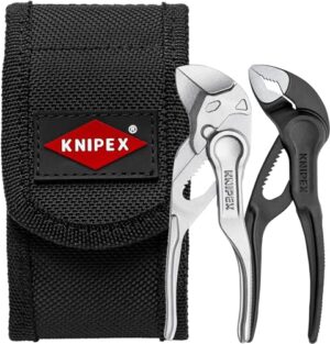 KNIPEX Mini-Zangenset XS mit Zange und Cobra-Schraubenzieher für Handwerk und DIY-Projekte