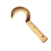 Kräutersichel MIROSLAV aus Kupfer - kupferne Sichel für die Garten- und Hauspflege