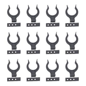 12 Stück Küchensockel, Befestigungsklemmen, Schranksockelleisten, Schnallenclips, Kickboards, Sockelleisten zum sichern und befestigen in der Küche
