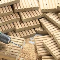 Hartholzbohrer mit Ø 3 mm für Dreh- und Schlagbohrmaschinen, hohe Standzeit und saubere Bohrlöcher