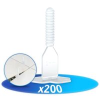 Lainfeld Fliesen Nivelliersystem, 2 mm Fugenbreite, Abstandshalter zum Fliesen Legen, Fliesenverlegehilfe für Fliesenleger
