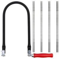 Laubsäge Set für Holzarbeiten, Metall und Holz mit Sägeblättern und Laubsägebogen, feine Schnitte, ergonomisches Design