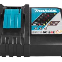 Makita Schnellladegerät für Li-Ion Akkus, Schwarz