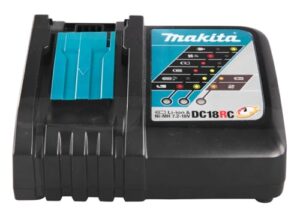 Makita Schnellladegerät für Li-Ion Akkus, Schwarz