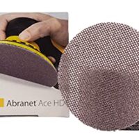 Mirka Abranet Ace HD Netz Schleifscheiben für harte Oberflächen, Holz, Spachtel, Lack und Metall, ø 125 mm, 25 Stück
