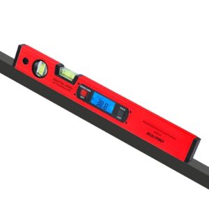 Neigungsmesser mit Hintergrundbeleuchtung und vier Magneten, 360 Grad Messbereich, aufrechte Werte anzeigend, für präzises Messen