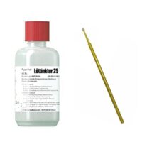No-Clean Flussmittel/Löttinktur 25% halogenfrei auf Kolophoniumbasis für Elektrotechnik und Elektronik