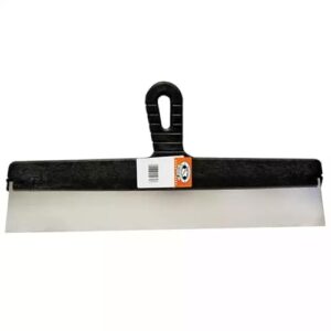 Ergonomischer Griff aus Kunststoff, 150 mm breite Klinge aus rostfreiem Stahl für Flächenspachteln, perfekt für präzise Arbeiten bei gleichmäßiger Verteilung von Putz und Mörtel
