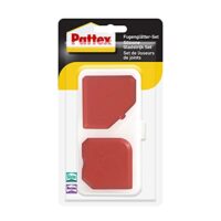 Pattex Fugenglätter Set, 2 Fugenspachtel zum professionellen Glätten dauerelastischer Fugen, leicht zu reinigendes Glätte- & Modellierwerkzeug, 1 Set inkl. Aufbewahrungsbox