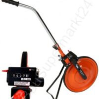PROFI Messrad Eichfähig mit CM Ablesung Vollrad Rolltacho Laufrad Baumessrad Vermessungsrad Meßrad Baustellenmessrad Rollrad Nestle Rolltachos Straßenmessrad Rolltachos Laufmessrad für Vermessung, professionelles Messrad für Bauobjekte