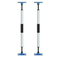 2x PROFISPANN® Türspanner 67-107cm - Bis 40kg - Made in Germany - Aluminium stufenlos verstellbar, ideal für Türrahmen und Türen