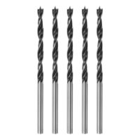 Set aus 5 Brad-Point-Bohrern mit 3,5 mm Durchmesser und 35 mm Bohrtiefe für Schreiner und DIY-Projekte von QUARKZMAN