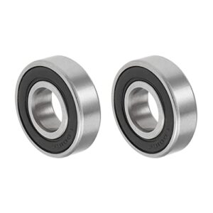Quarzkugellager 6001-2RS 12x28x8mm mit Kohlenstoffstahl für Maschinen und Werkzeuge, doppelt versiegelt, hohe Qualität