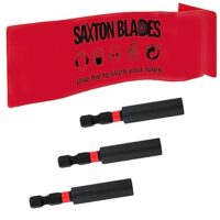 Saxton Schlagschrauber für Bohrschrauber, starker magnetischer Bit-Halter, 1/4 Zoll Sechskantschaft, passend für Bosch, Makita, Milwaukee und Dewalt